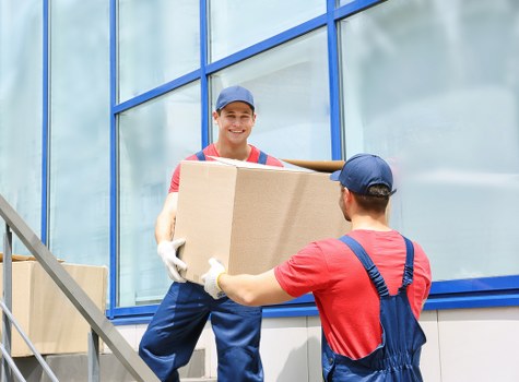 Professional movers planning flat removals in Shepherdsbush