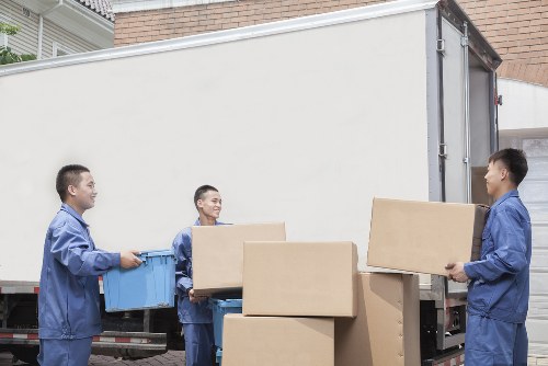 Office relocation service in Shepherdsbush with desks and equipment