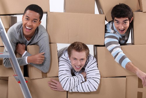 Packing and loading furniture for a Shepherds Bush transport job