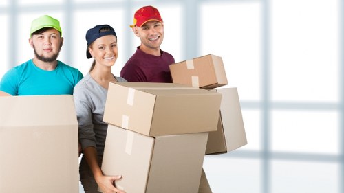 Unpacking and organising boxes after a move in Shepherds Bush