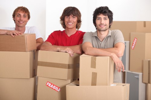 Local moving truck prepared for a Shepherds Bush home or office move