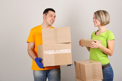 Careful packing and loading for student removals in Shepherdsbush