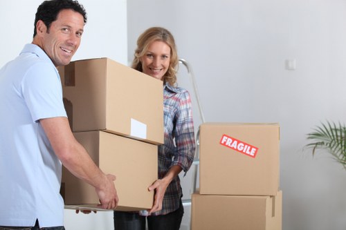Commercial office furniture removal in Shepherds Bush