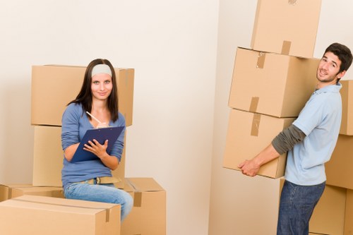 Shepherdsbush moving van supporting a home or office relocation
