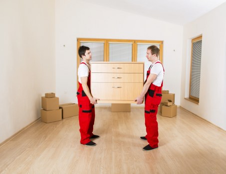 Careful packing and loading for furniture removals in Shepherdsbush